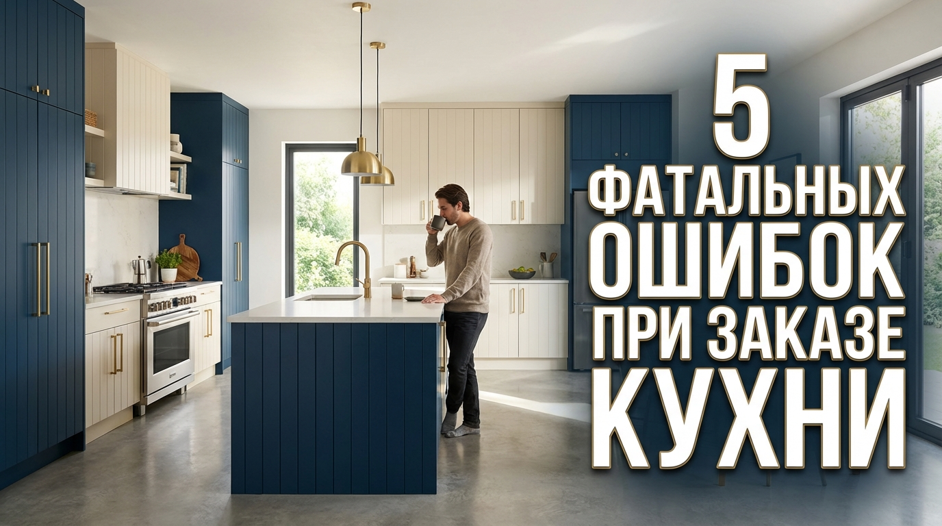 Неисправимые ошибки монтажа кухонного гарнитура на заказ