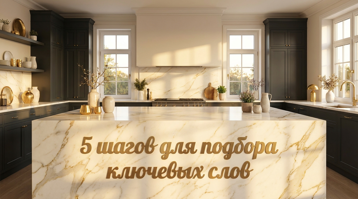 Пошаговое руководство по поиску и подбору ключевых слов для SEO за пять этапов