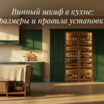 Встраиваемый винный шкаф под столешницу размеры и зазоры для встраивания